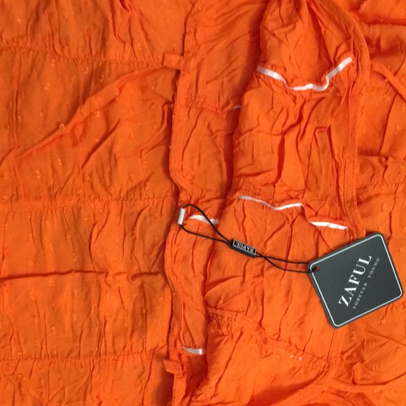 Orange summer dress - Picture 3 of 6